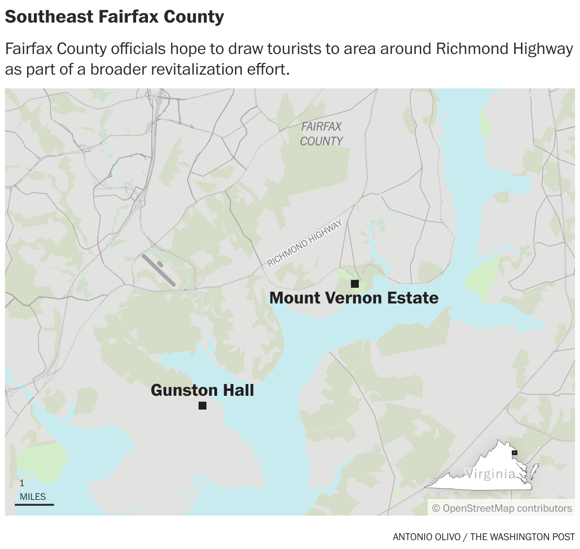 Mount Vernon area to get Fairfax tourism boost The Washington Post