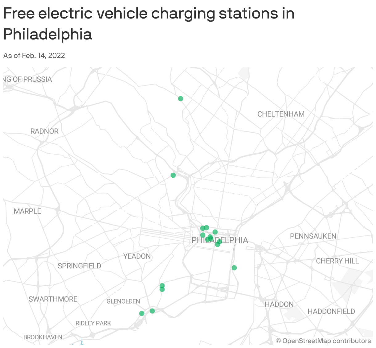 How Philadelphia's EV charging network could expand Axios Philadelphia