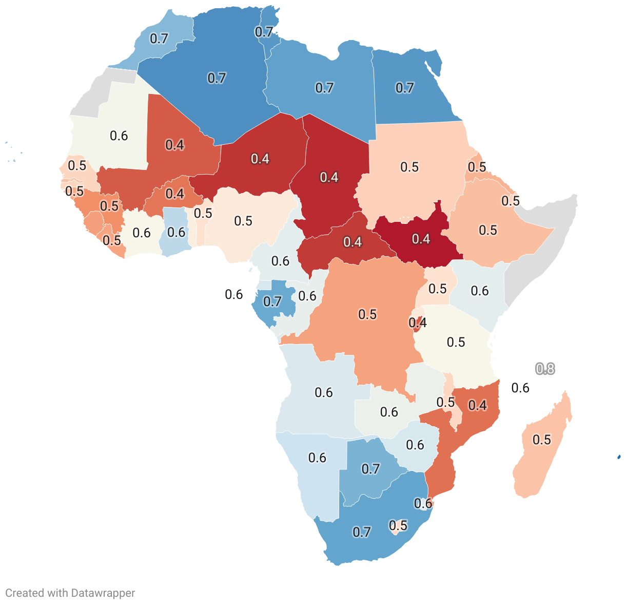 Most Developed Countries In Africa 2024