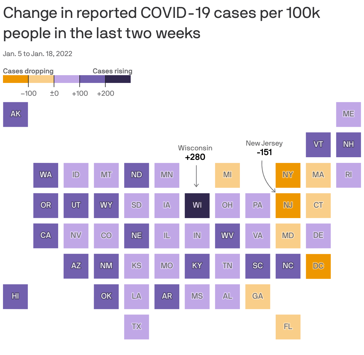 Colorado hits peak Omicron as COVID cases begin decline Axios Denver