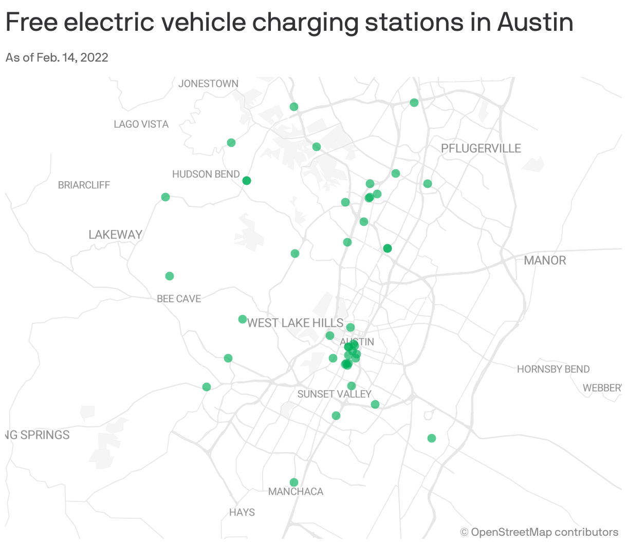 Expanding electric vehicle charging stations in Texas Axios Austin