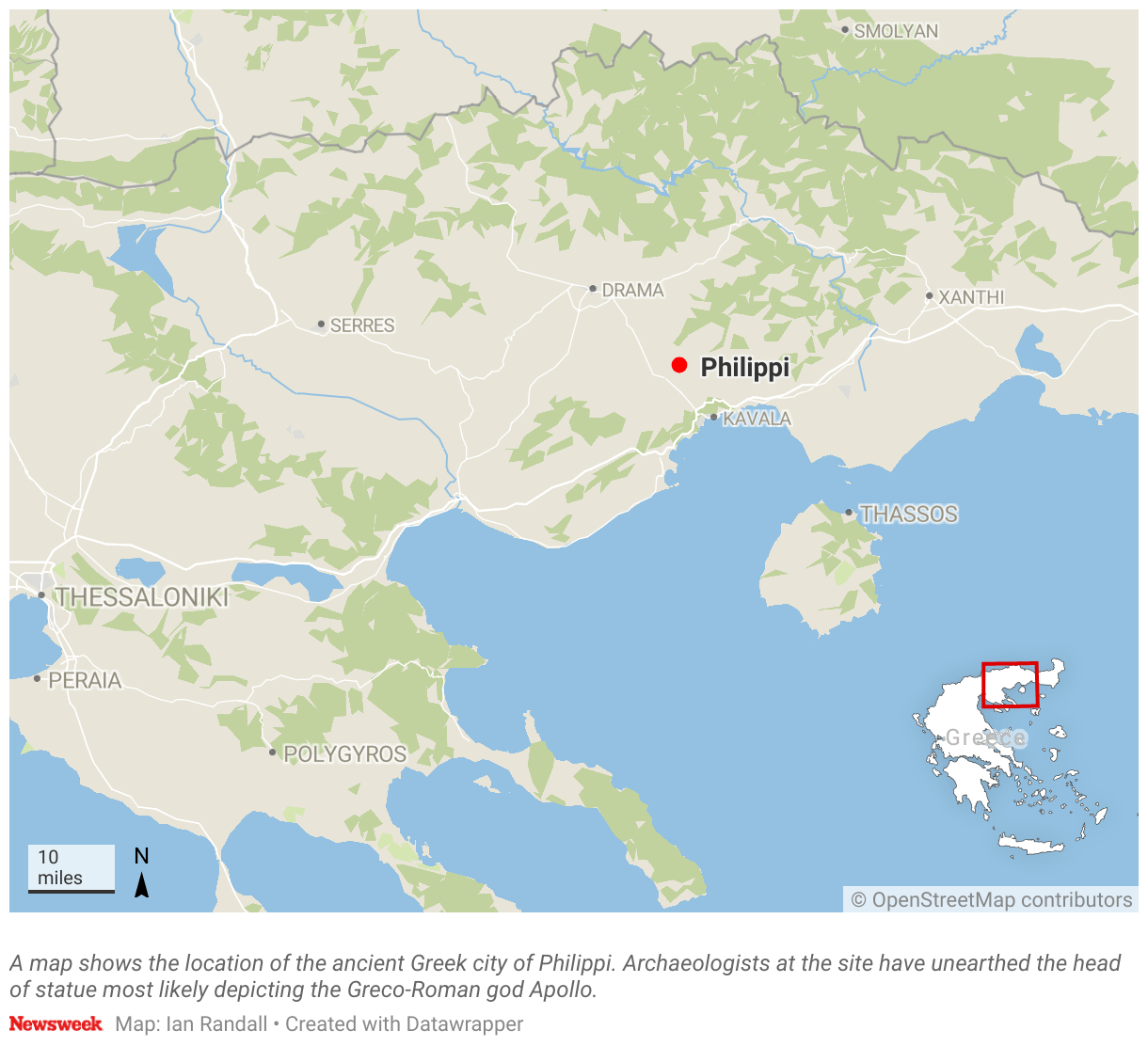 Beautiful Statue's Head Unearthed in 'Thrilling' Ancient City Find
