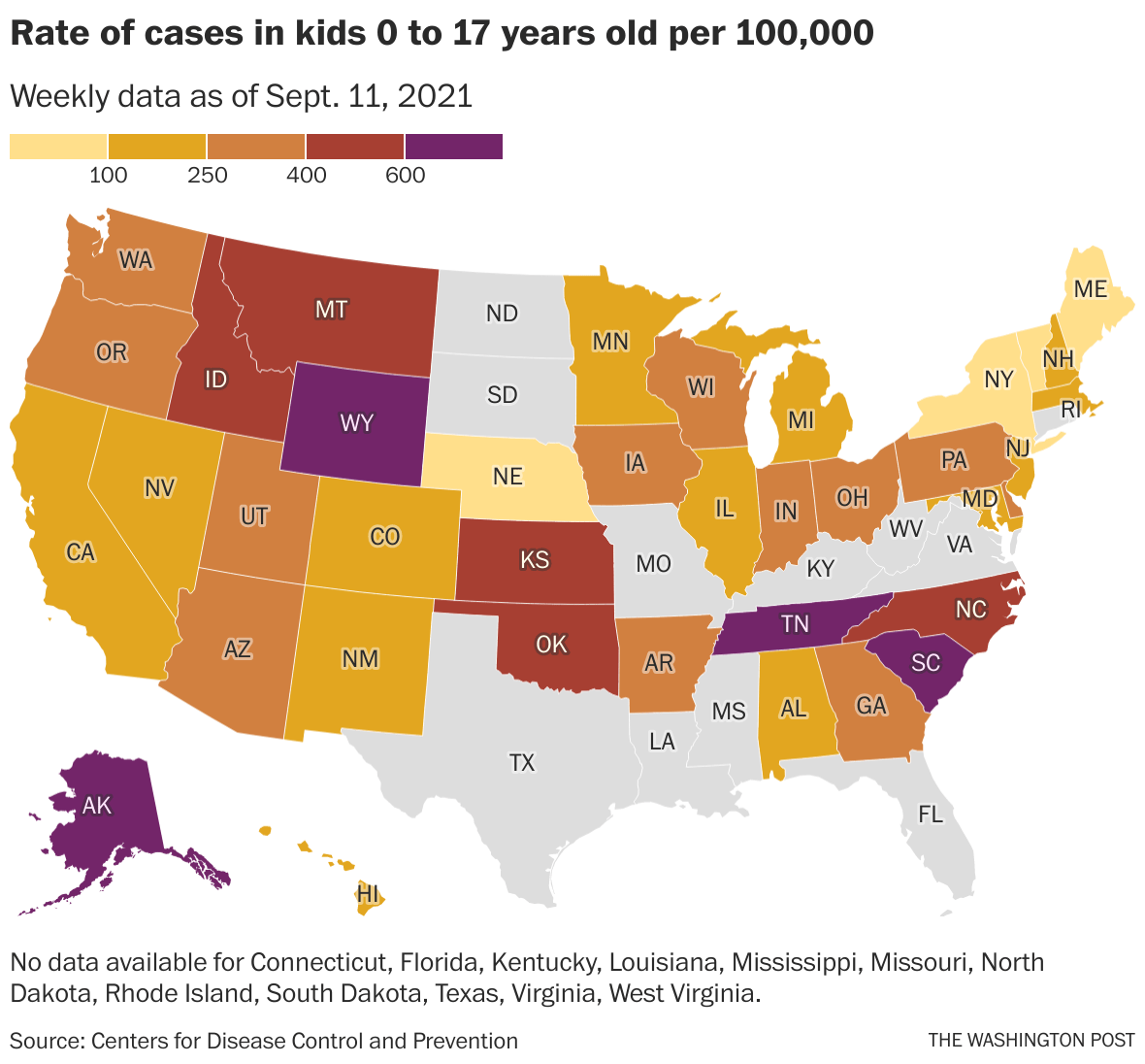 Children covid case rates now exceed adults across America The