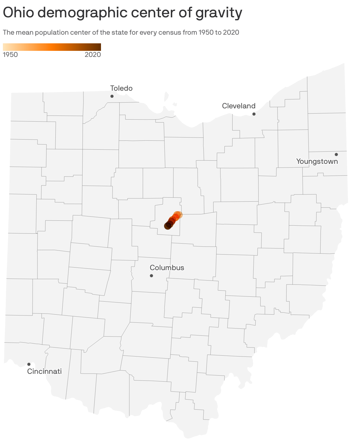 Ohio's population is shifting toward Columbus Axios Columbus