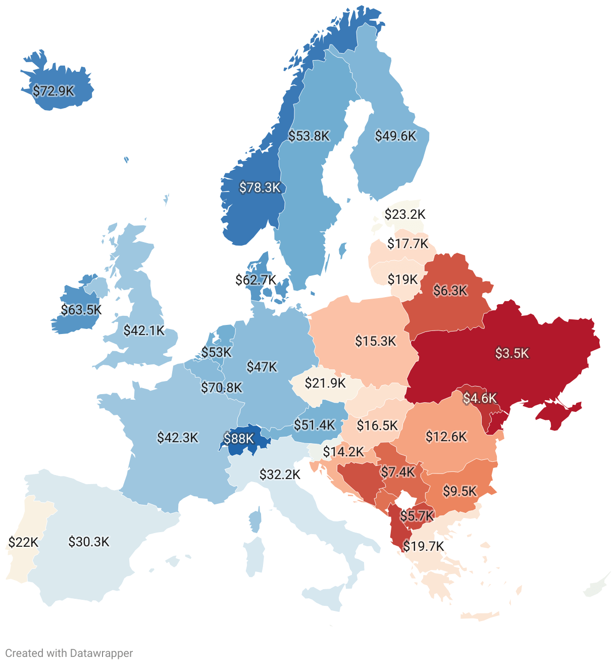 Richest European Countries 2024