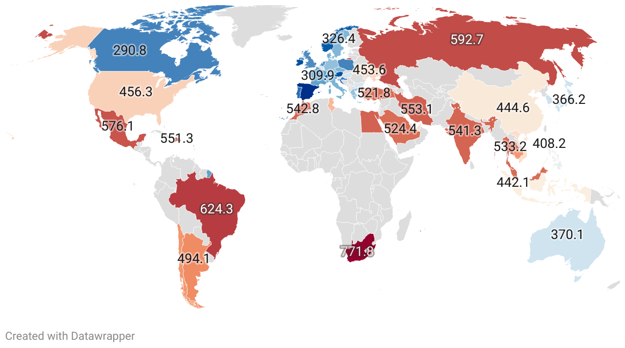 Most Dangerous Countries For Women 2024