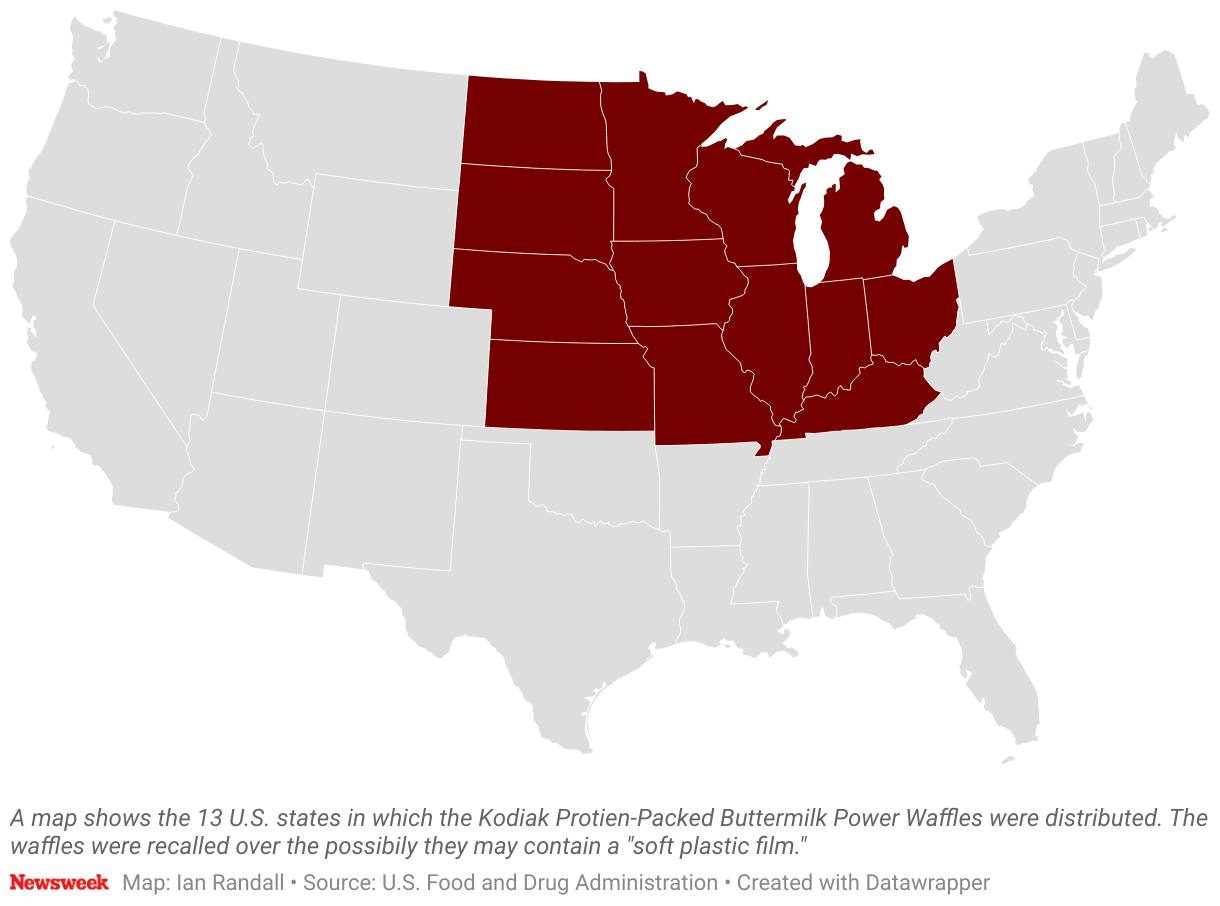 Waffle Recall Update FDA Sets Risk Level for 13 States Newsweek