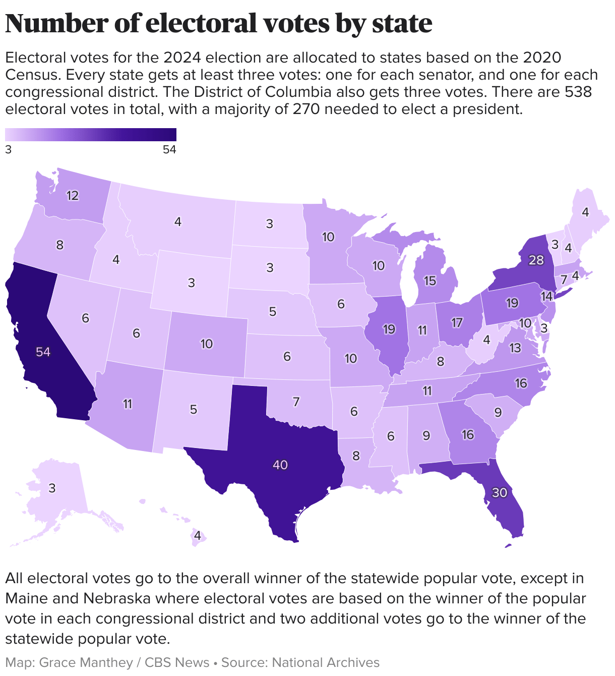 The Electoral College votes to confirm results for the 2024