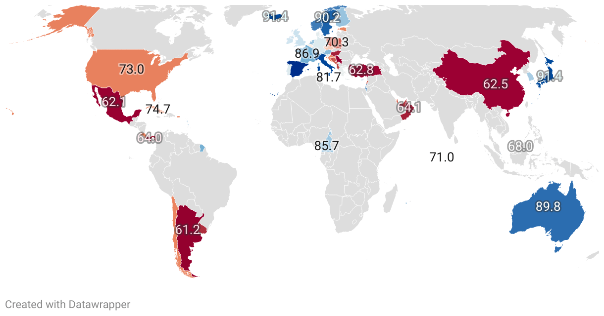 Healthiest Countries 2024