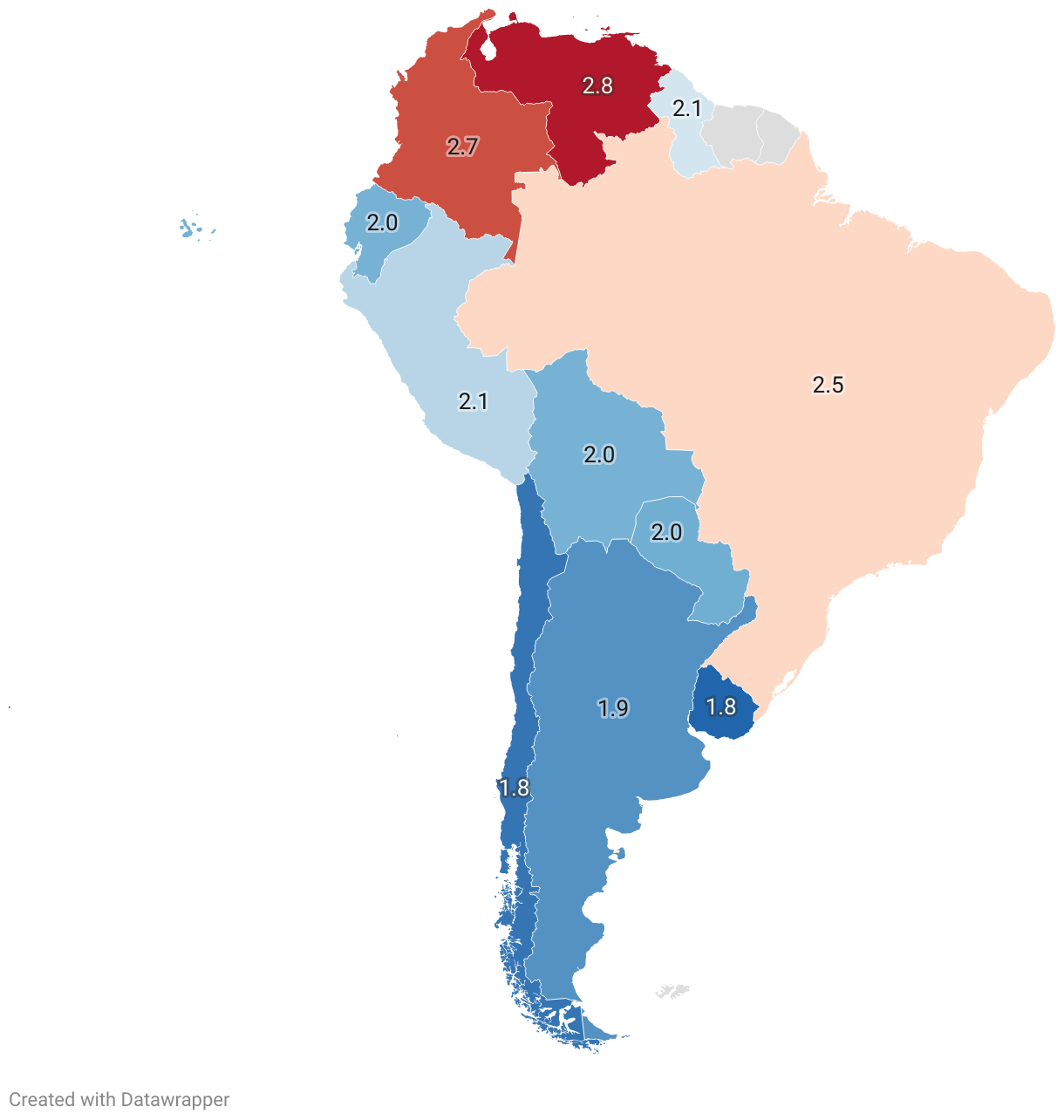 Safest Countries In South America 2024