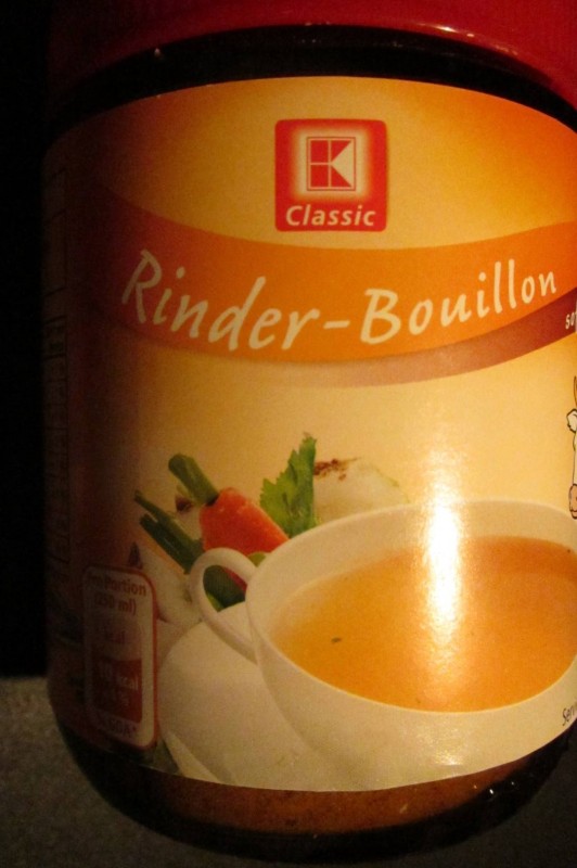 KClassic (Kaufland) RinderBouillon Kalorien, Nährwerte