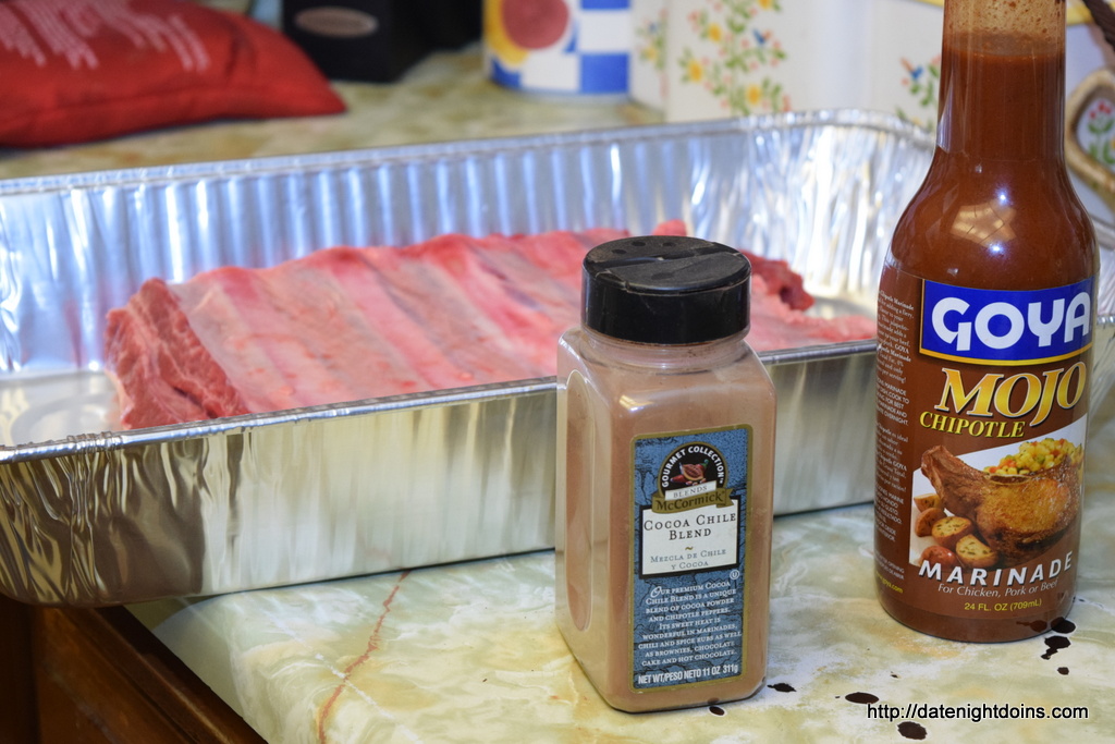 Cocoa Chili Beef Ribs Date Night Doins