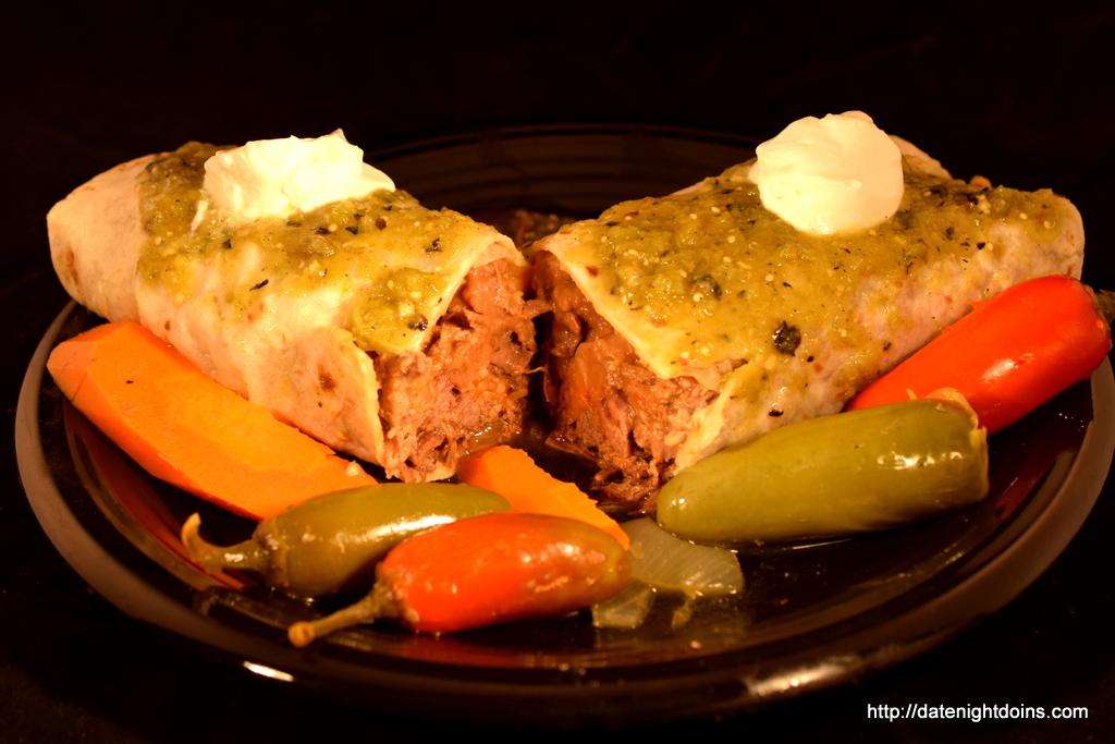 Big Beef Burrito Date Night Doins