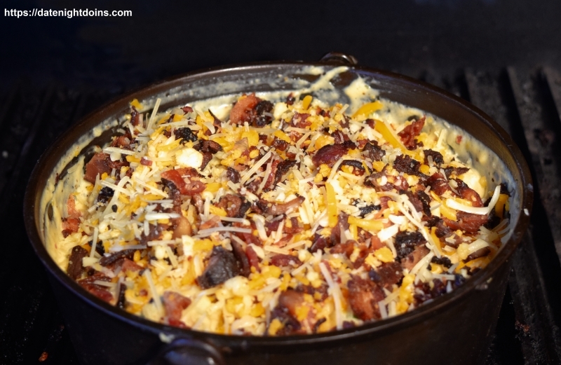 Easy Smoked Potatoes Au Gratin Date Night Doins BBQ For Two