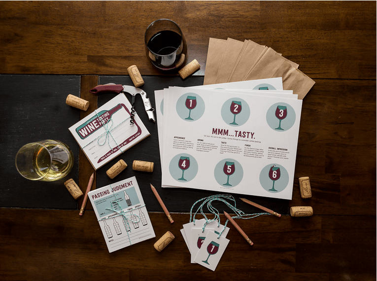 wine tasting kit Date Night Guide