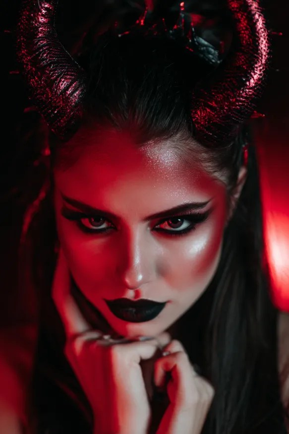 23 Halloween Devil Makeup Ideas