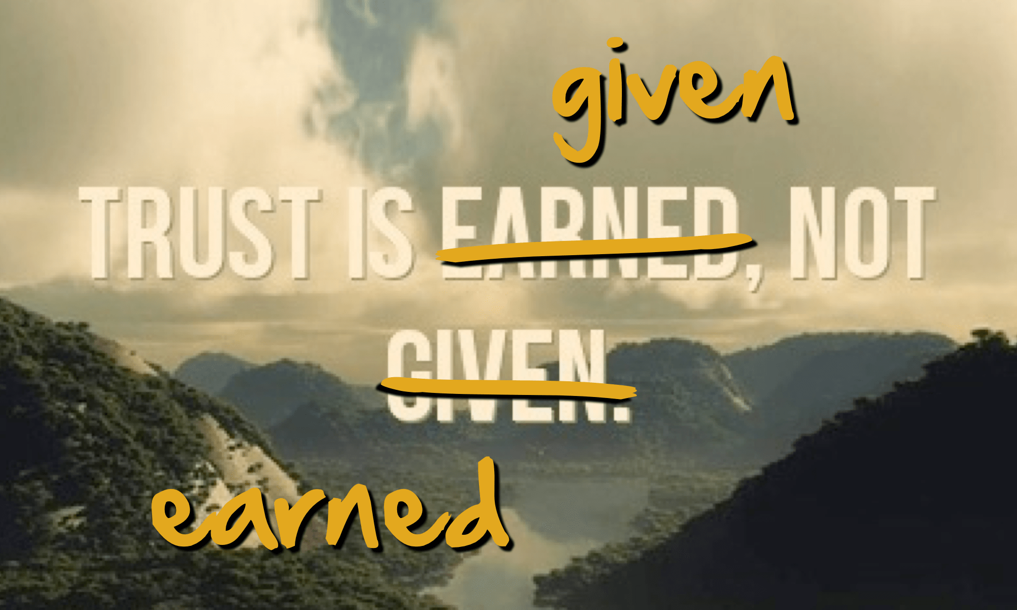 Writing Prompt Is Trust Earned? Or Is it Given? • Dating Kinky