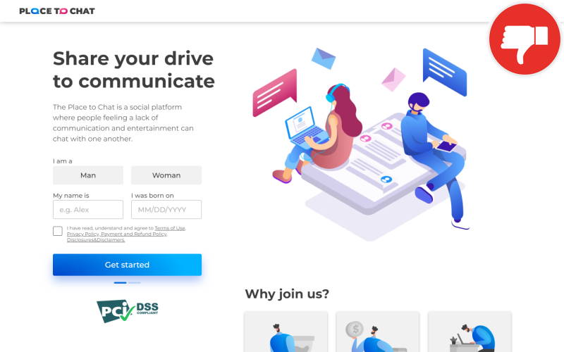 PlaceToChat Review Good Communication Platform to Find.