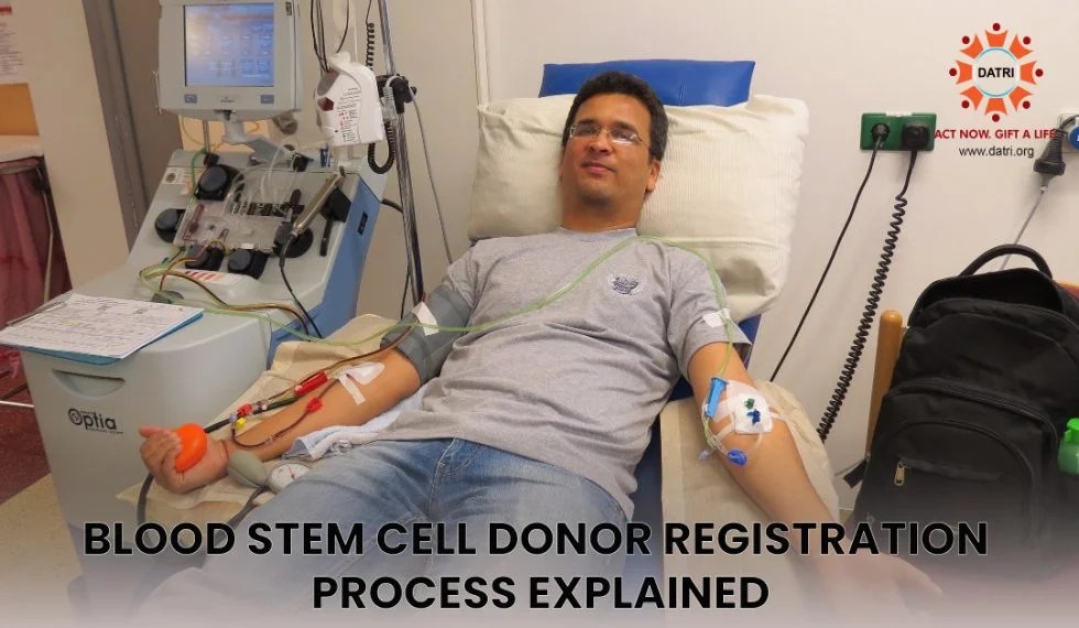 Blood Stem cell Donor registration process explained DATRI India's Largest Blood Stem Cell