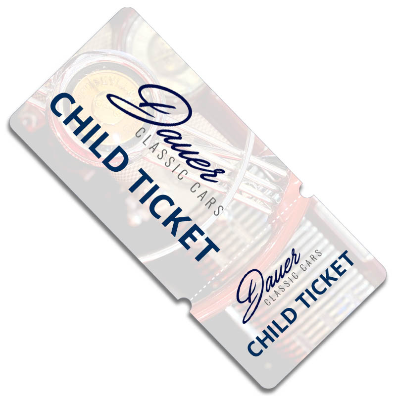 Dauer Classic Car Museum Child Ticket Dauer Classic Car Museum