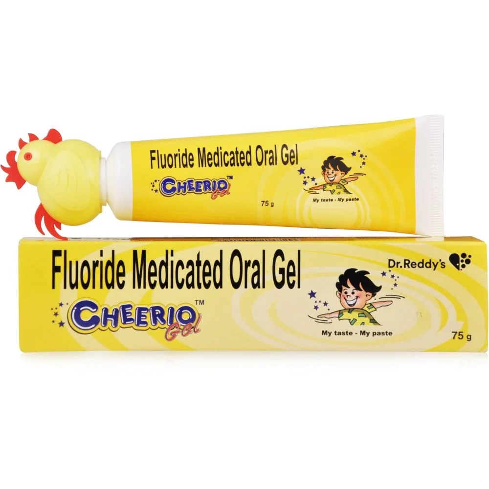 Cheerio Fluoride Medicated Oral Gel Davai24