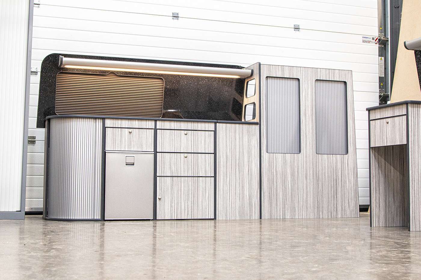 Campervan Kitchen Units for VW LWB T5 or T6 Davanco Designs