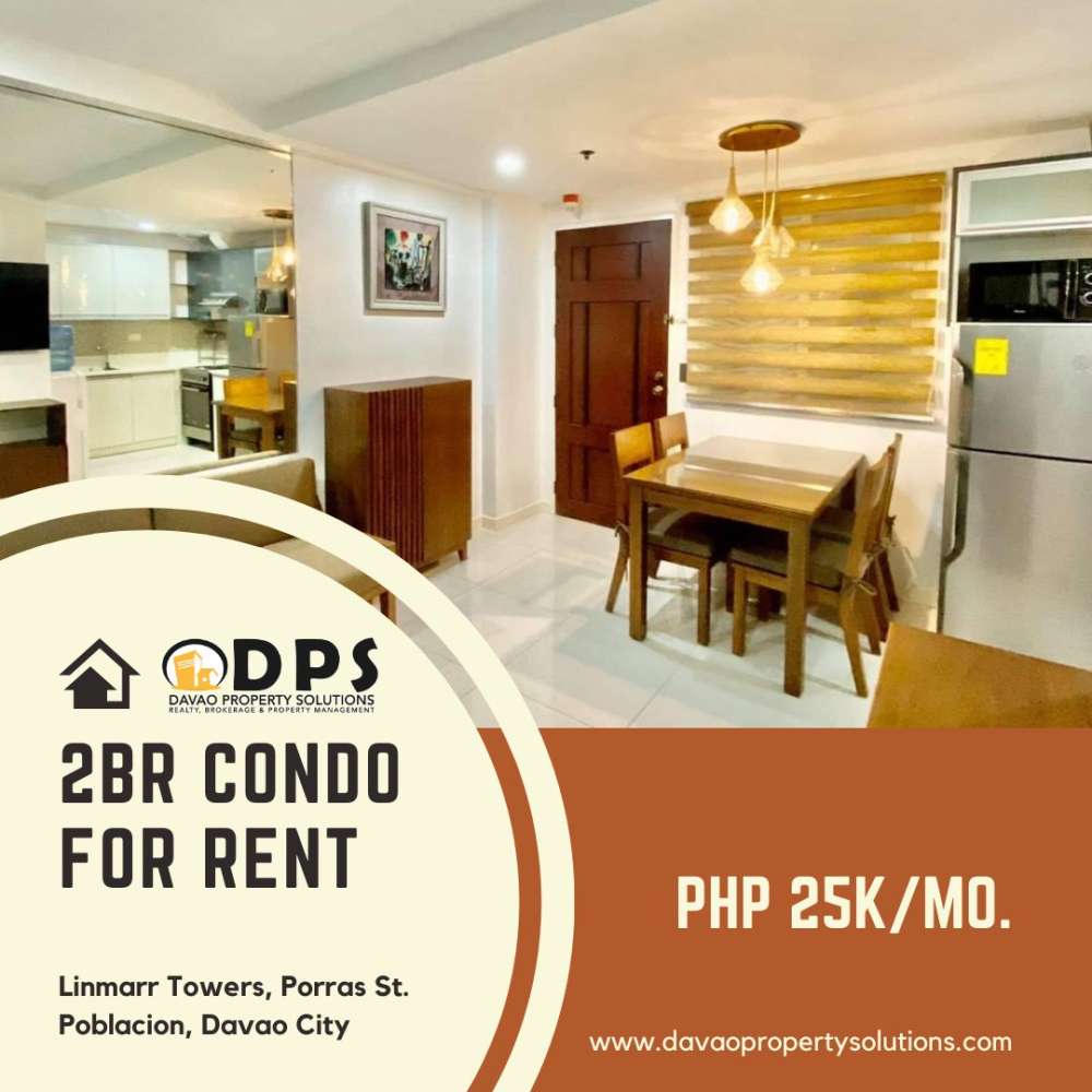 2BR Fully Furnished Condo for Rent in Linmarr Towers Davao City Davao