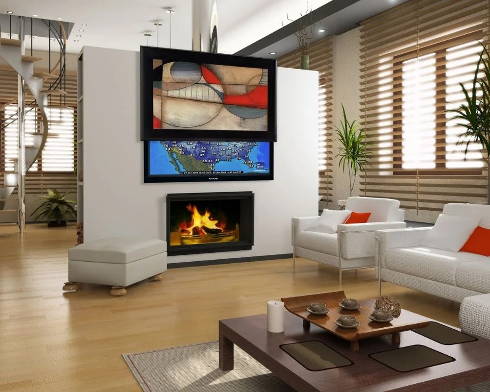 (Easy Tips) How to Hide TV Wires Over Fireplace - Dave Burroughs
