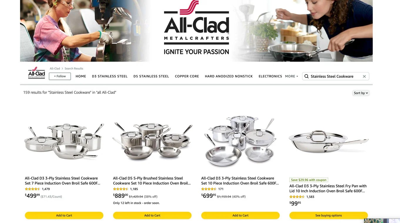 Best Stainless Steel Cookware Made in USA Dave Burroughs