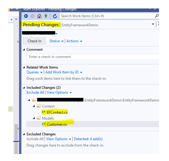 Example of an Entity Framework Core Database First development workflow
