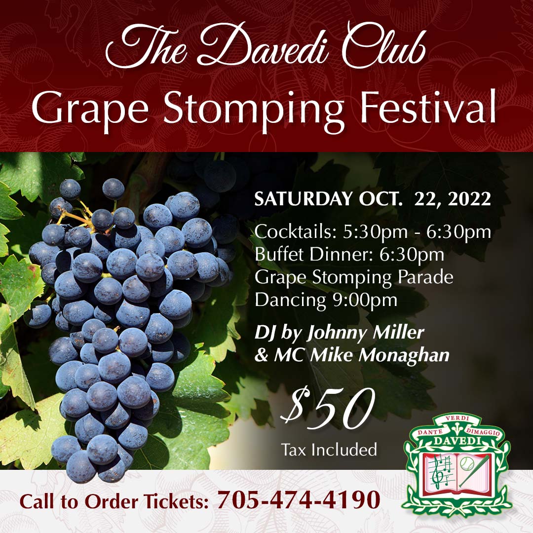 The Annual Grape Stomping Festival 2022 Davedi