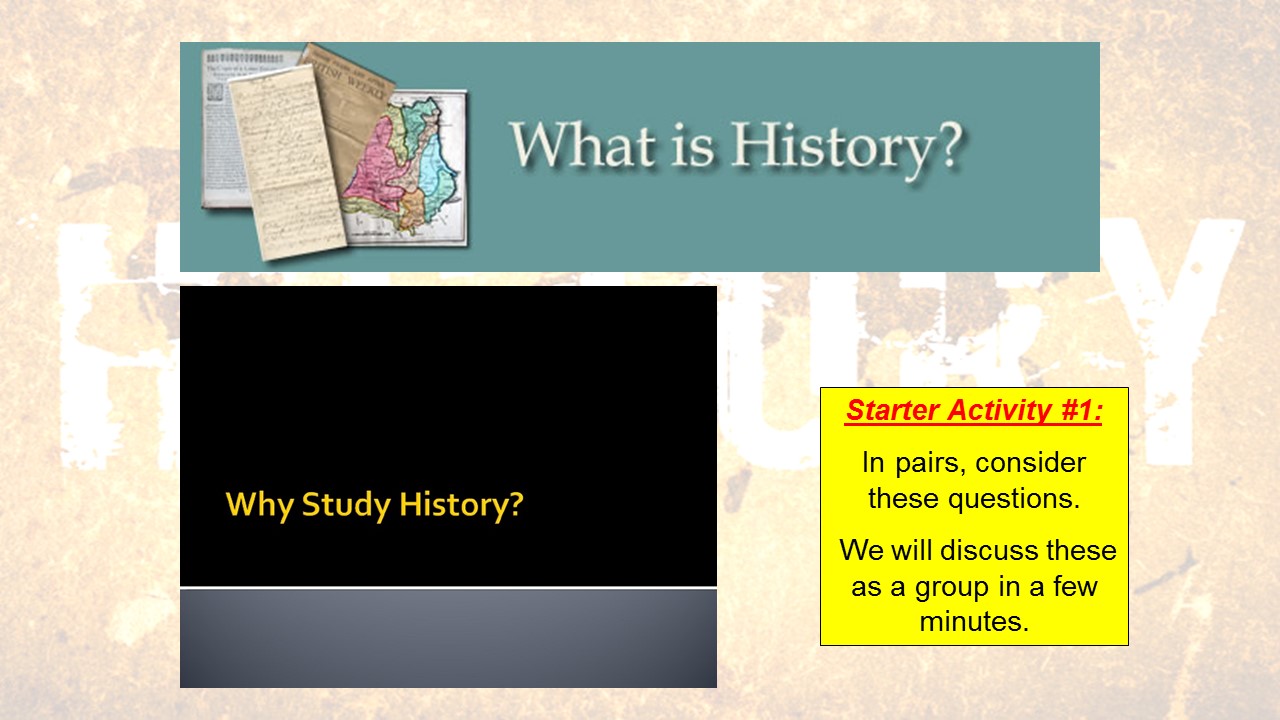 What is History slide (Dave Does History) Dave Does History