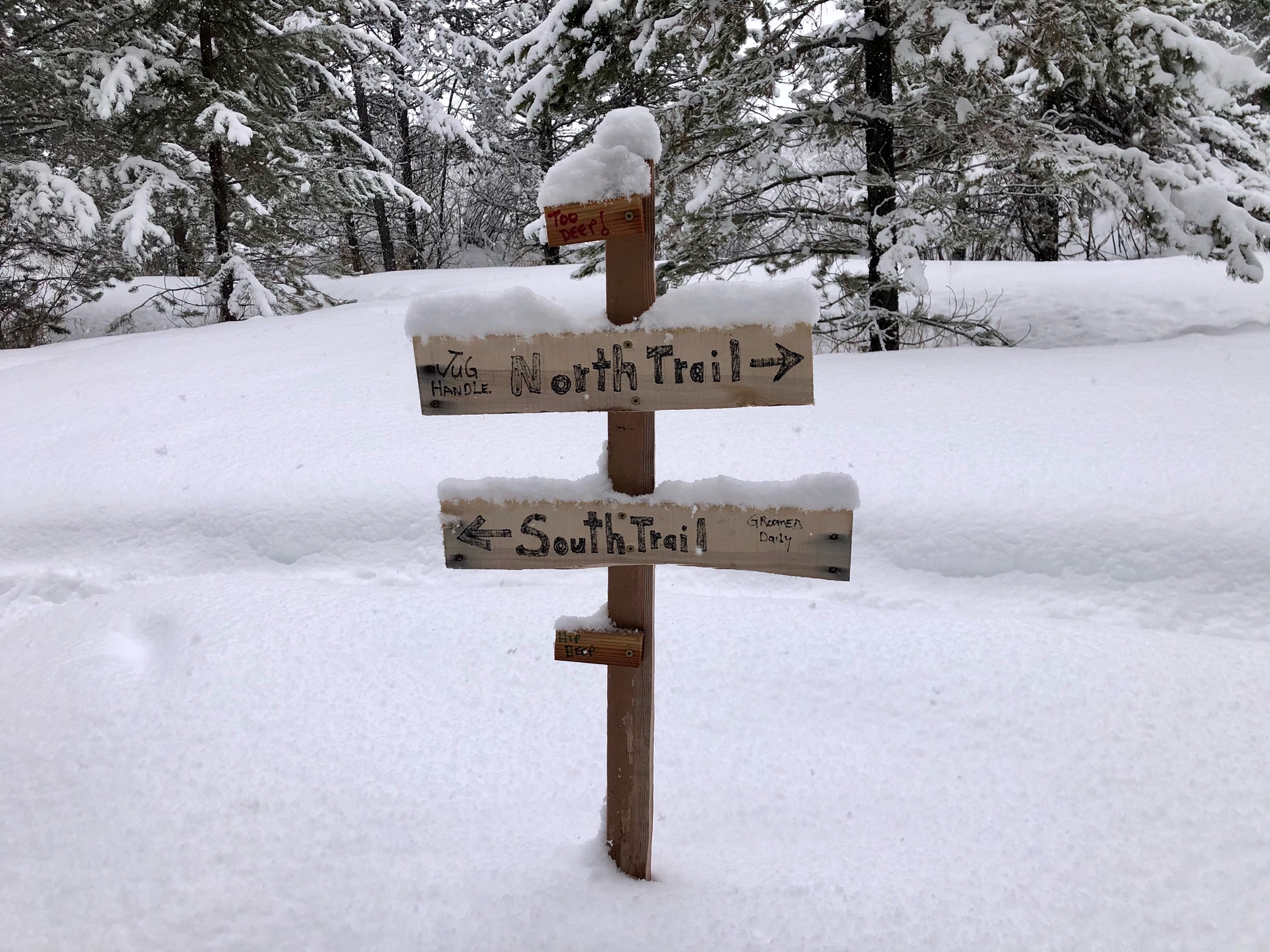 Snowshoe Jughandle, McCall, Idaho