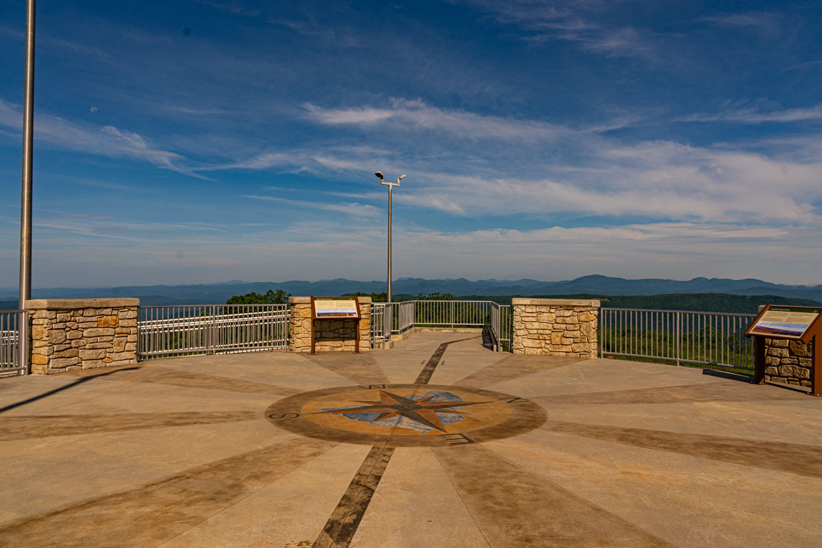 Sassafras Mountain Rocky Bottom, South Carolina