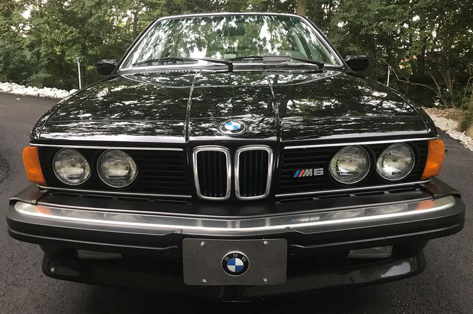 1987 BMW M6 For Sale Manual Transmission, 67,100 miles, Same Owner