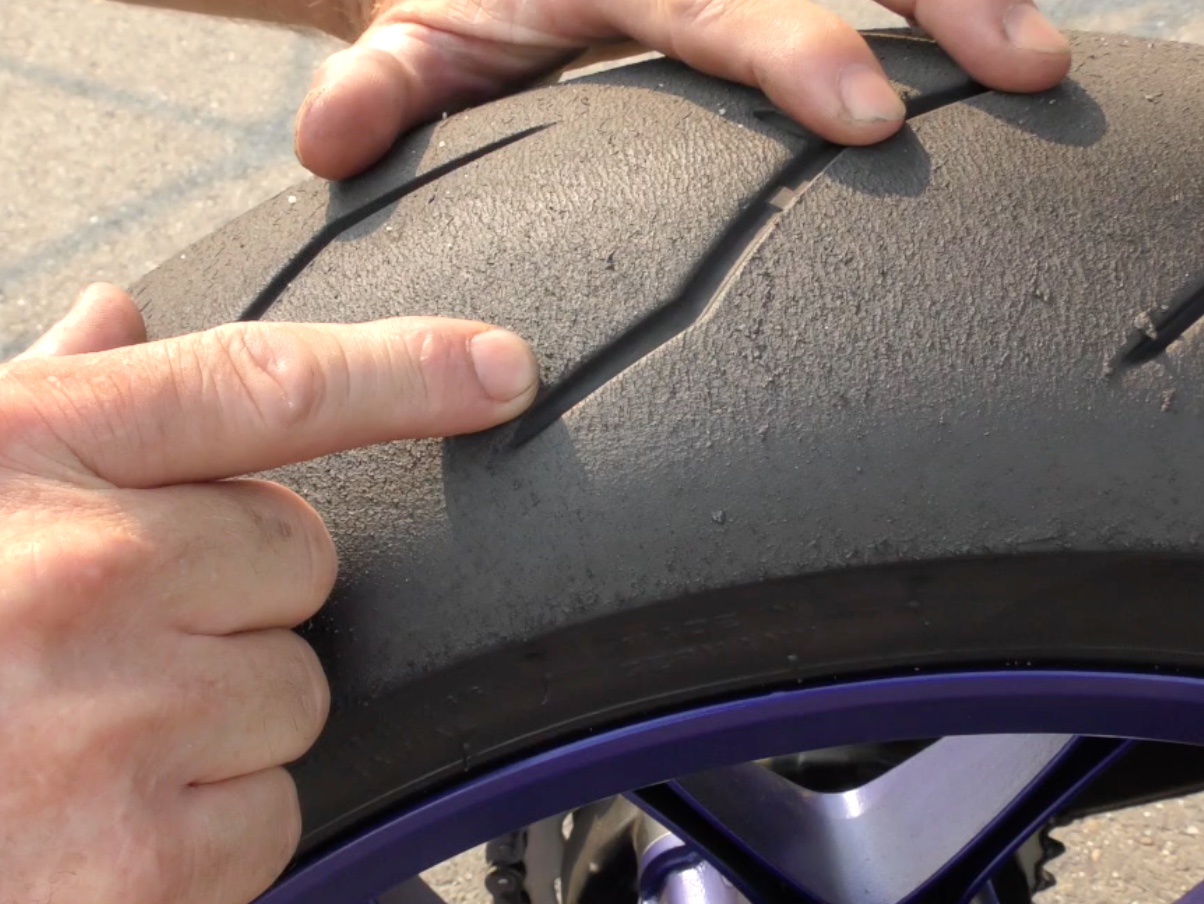Motorcycle Tire Wear Rebound How To Read Motorcycle Tire Wear The