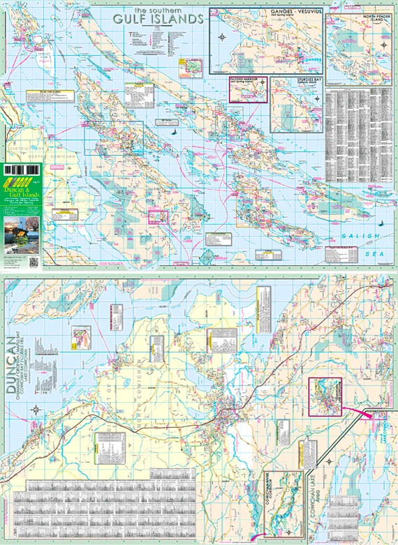 Duncan & Gulf Islands davenport maps ltd.
