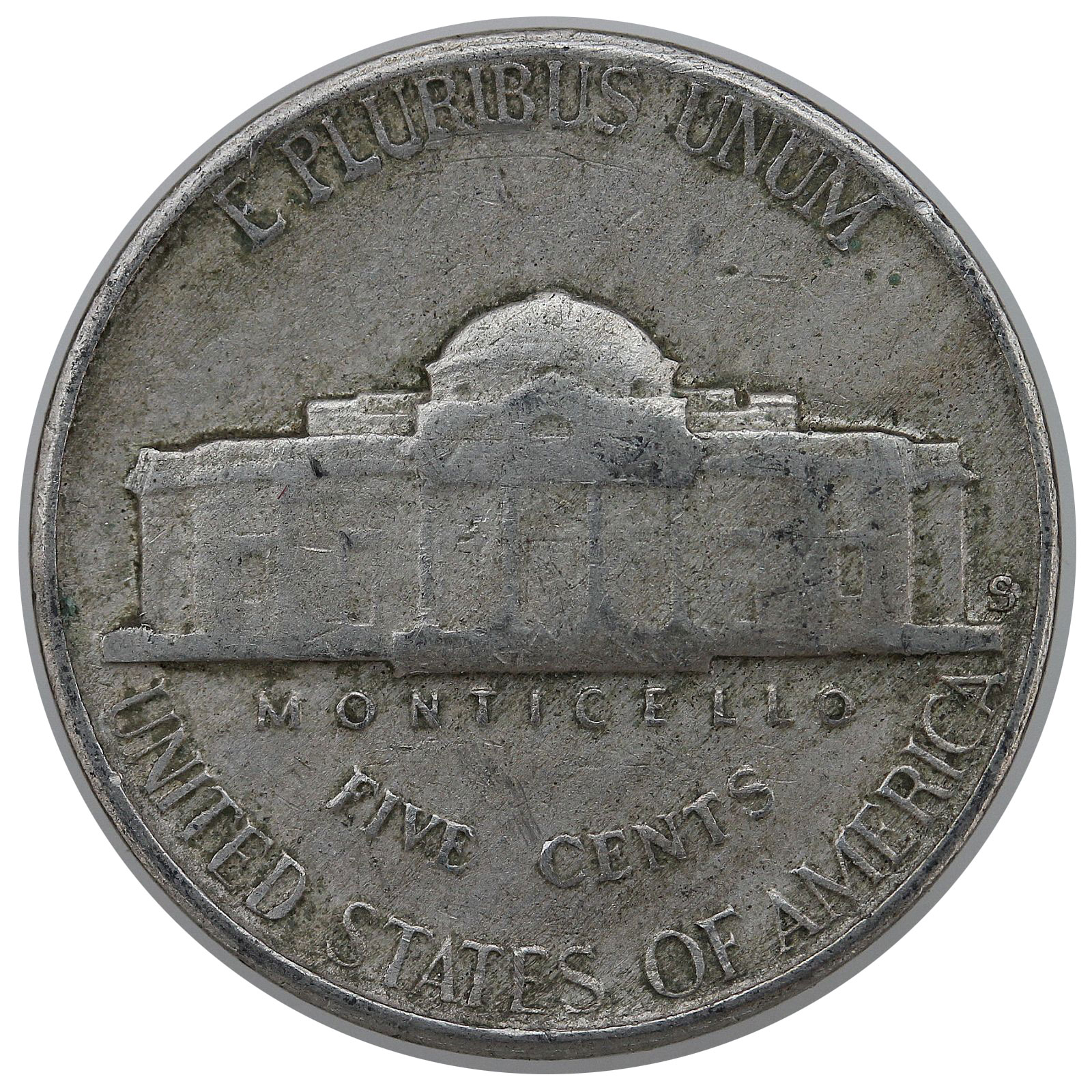 1954 S Jefferson Nickel Roll 40 Circulated US Coins Dave's