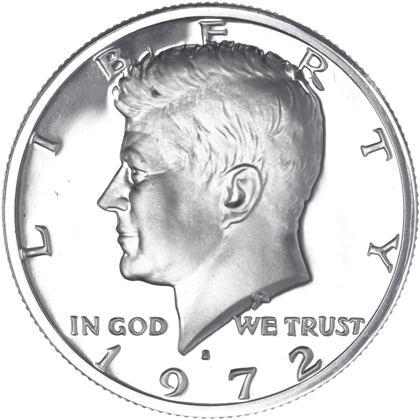 1972 S Kennedy Half Dollar Gem CNClad Proof Coin Dave's Collectible