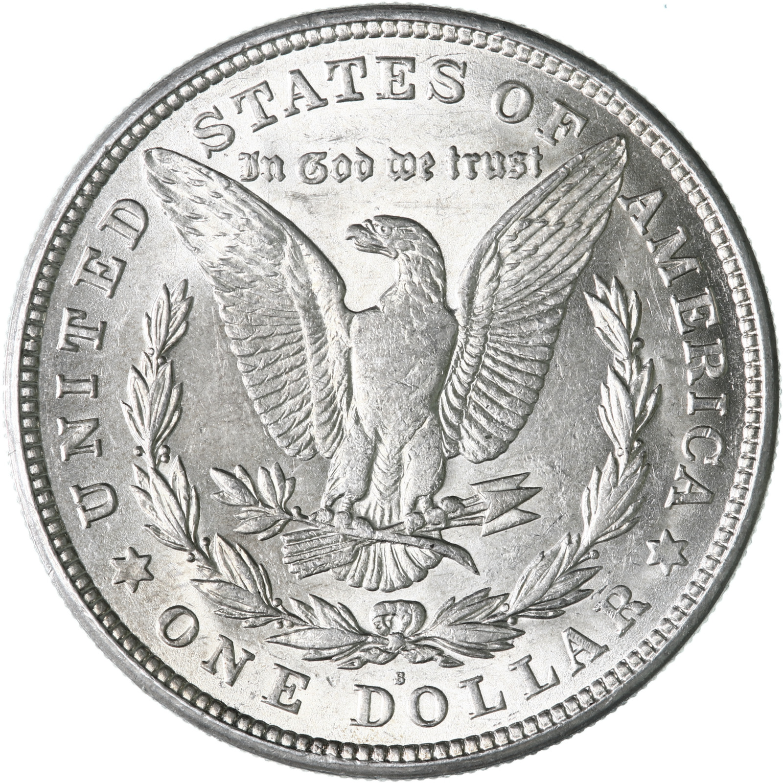 1921 S Silver Dollar Uncirculated US Mint Coin Dave's