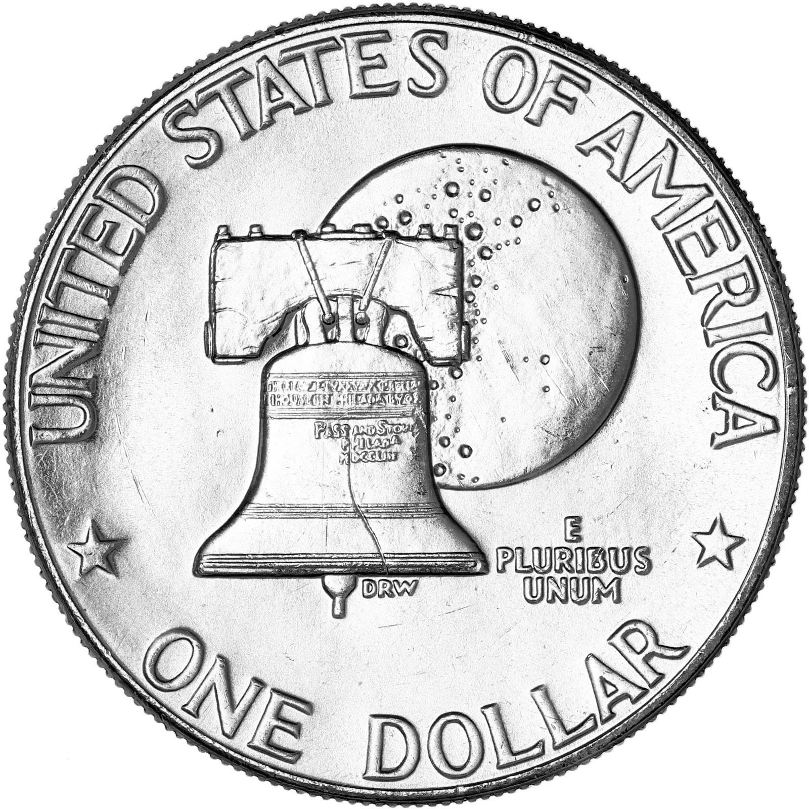 1976 D Eisenhower Bicentennial Dollar Type 2 Gem BU Ike US Mint Coin eBay