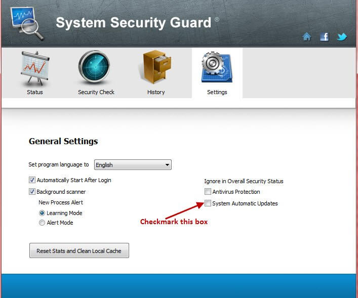 System Security Guard process checker/monitor Daves Computer Tips