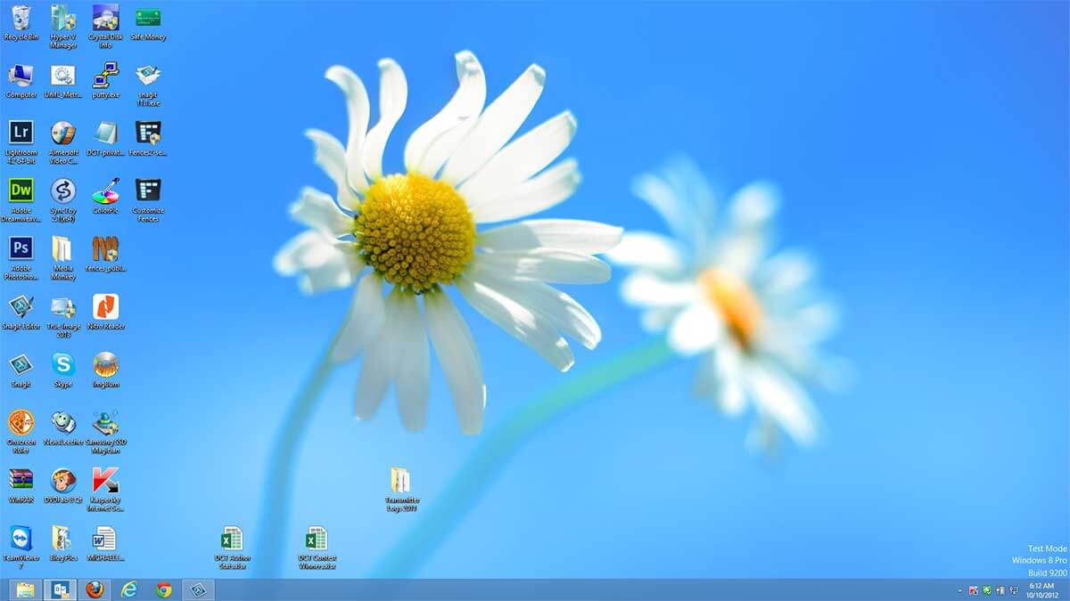 Navigating your way around Windows 8 Customize the desktop Daves