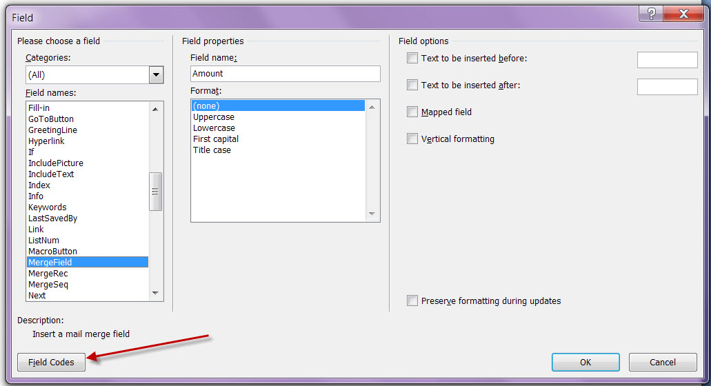 Getting Excel’s Currency Symbol to Show in Mail Merges Daves Computer Tips