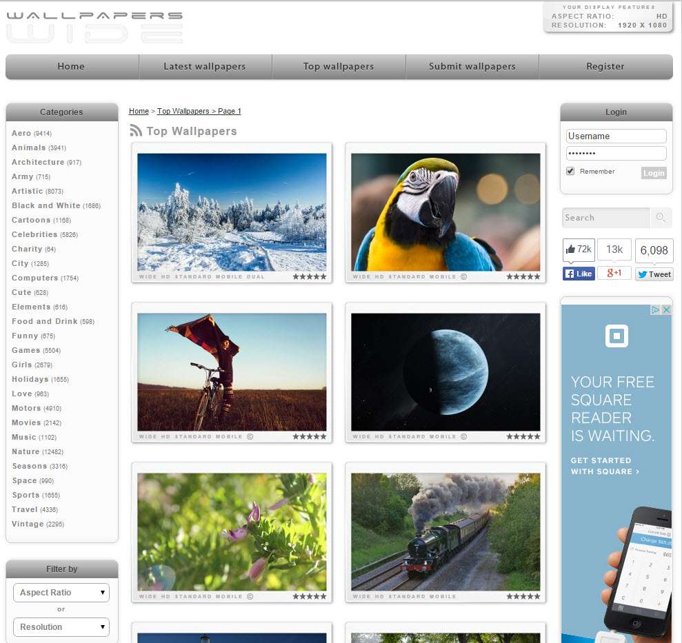 My Top 5 Wallpaper sites Daves Computer Tips