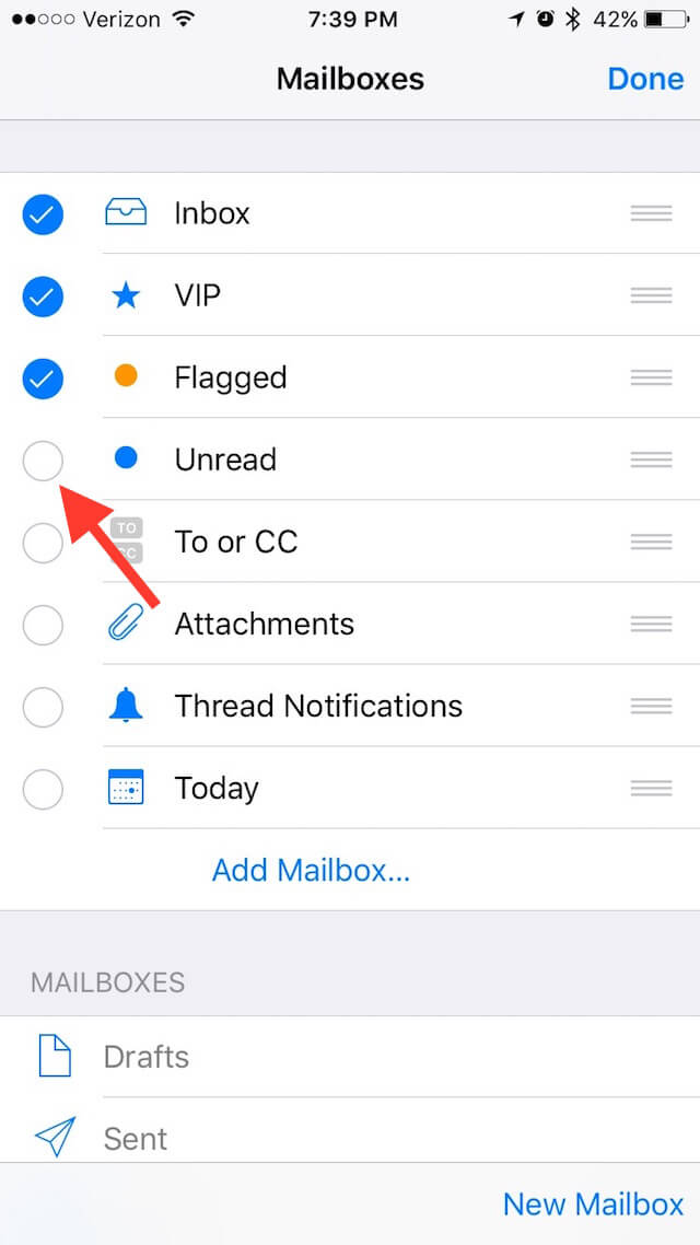 How to Add a Mailbox Folder to your iPhone Daves Computer Tips