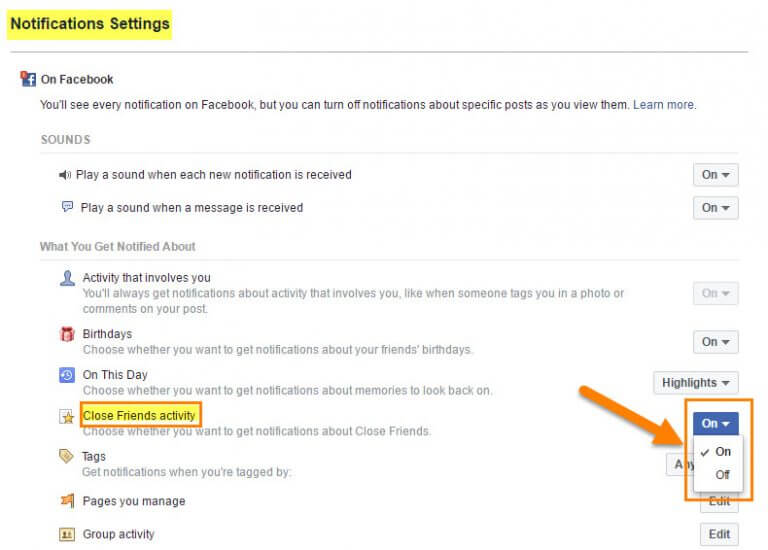 How To Enable/Disable Facebook Notifications Daves Computer Tips