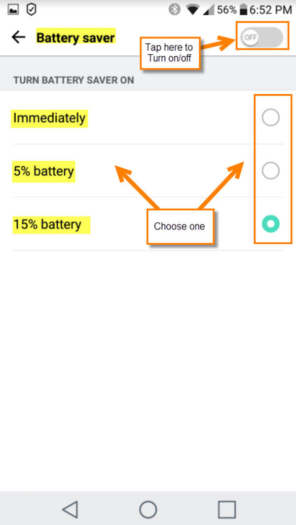 How To Configure Android Battery Saver Mode Daves Computer Tips