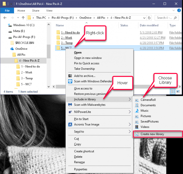 Windows 10 Quick Tips Libraries Revisited Daves Computer Tips