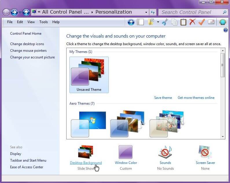 How To Change Backgrounds With Windows Slideshow Daves Computer Tips